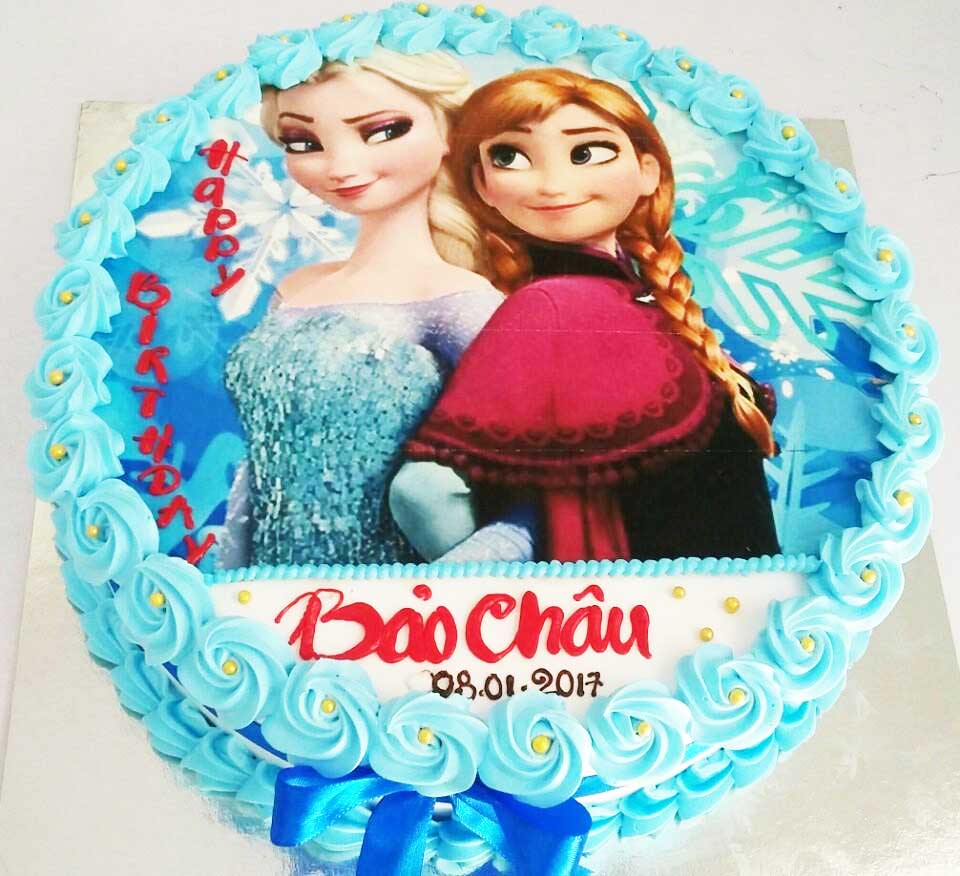 Đặt bánh kem sinh nhật công chúa Elsa cực đẹp dễ thương giá rẻ ...