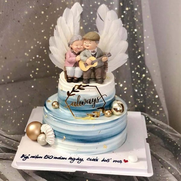 Bánh sinh nhật cánh thiên thần