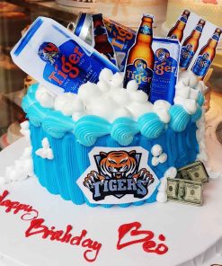 Bánh sinh nhật bia tiger