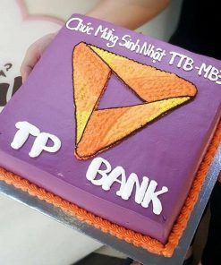 Bánh sinh nhật in hình logo