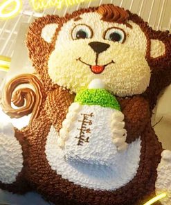 Bánh sinh nhật con khỉ