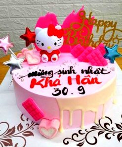 Bánh sinh nhật kitty cho bé
