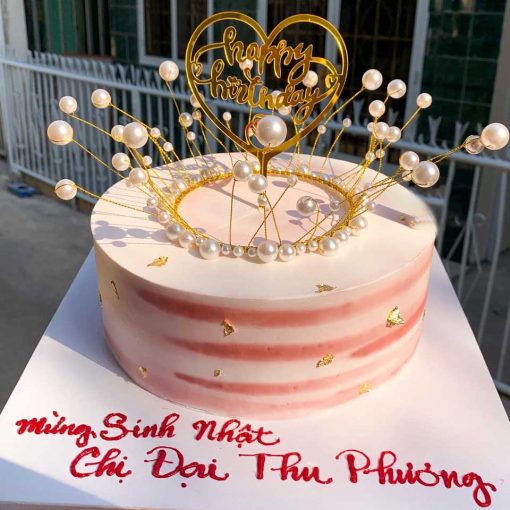 Mẫu bánh sinh nhật tặng chị gái, chị dâu - Tiệm bánh MiaCake Đà Nẵng