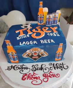 Bánh sinh nhật thùng bia tiger