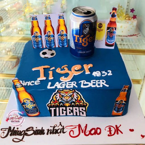 Bánh sinh nhật thùng bia tiger