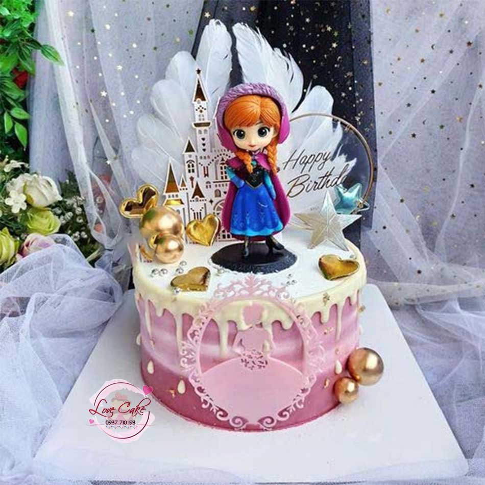 Bánh sinh nhật công chúa elsa