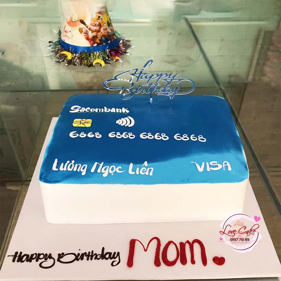 Gửi ngàn tình yêu qua chiếc bánh kem sinh nhật mẹ!