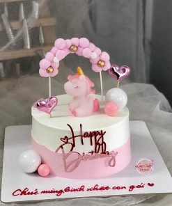 Bánh sinh nhật ngựa pony dễ thương