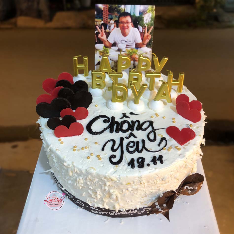 100+ Mẫu bánh sinh nhật chồng đẹp nhất 2023