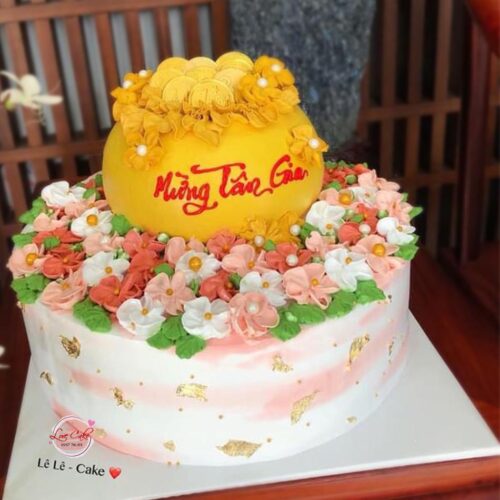 Bánh sinh nhật mừng tân gia