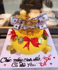 Bánh sinh nhật tặng bố