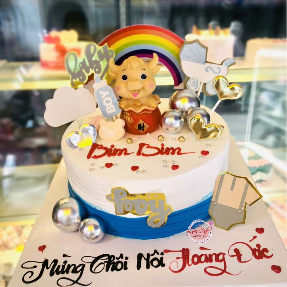999+ Bánh kem đầy tháng cho bé Trai, bé Gái【ĐẸP & DỄ THƯƠNG】 | Bánh kem  hương vị Việt - Banhngot.vn