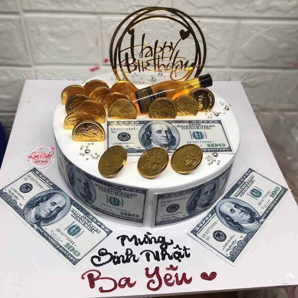 Bánh sinh nhật cho bố tạo hình Chibi đơn giản - Món quà ngọt ngào dành tặng cho  bố (Mẫu 50890) - FRIENDSHIP CAKES & GIFT