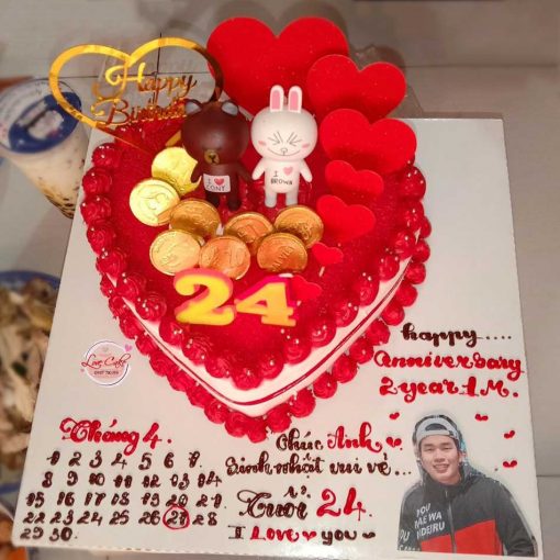 Bánh sinh nhật tặng bạn trai