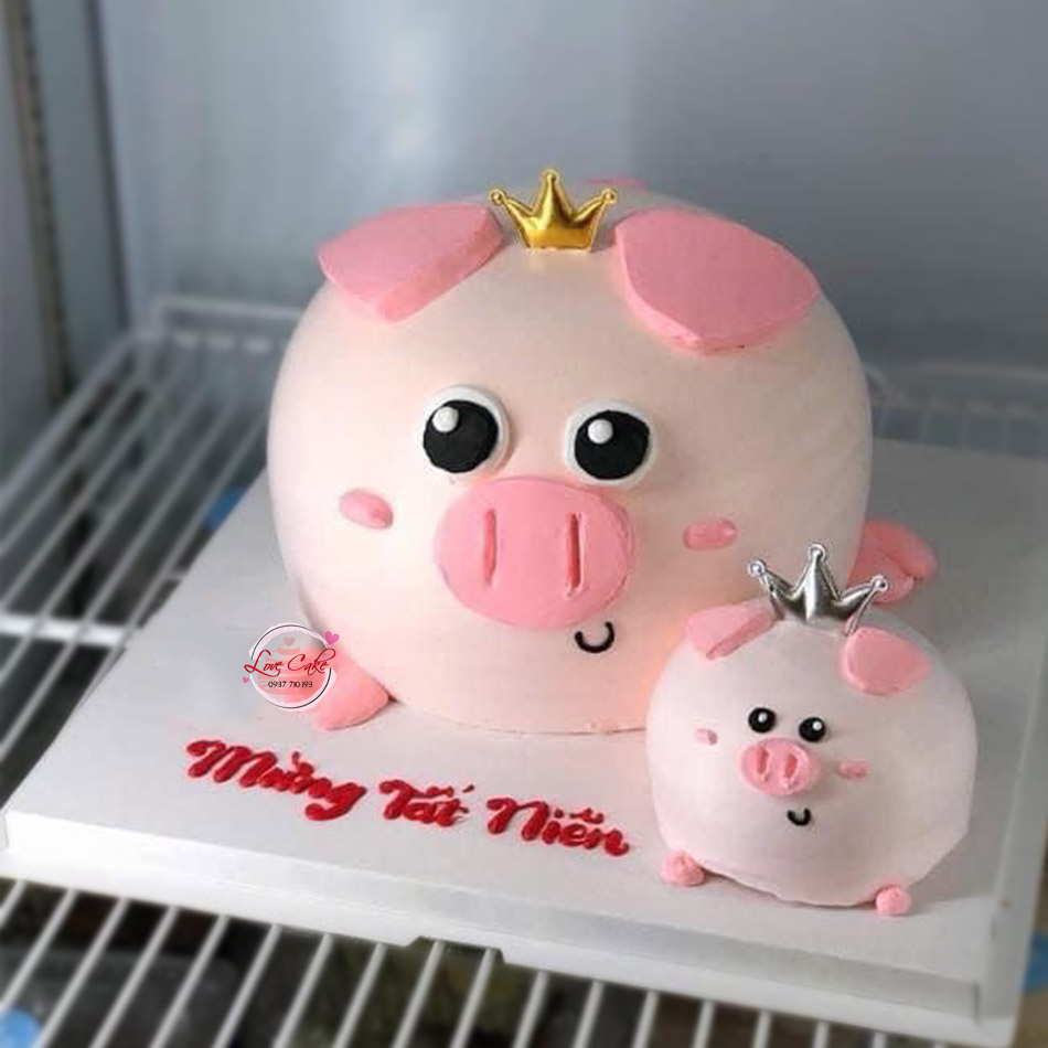Hơn 30+ Mẫu Bánh Kem Con Heo Tuổi Hợi Siêu Đáng Yêu | Laravan.vn