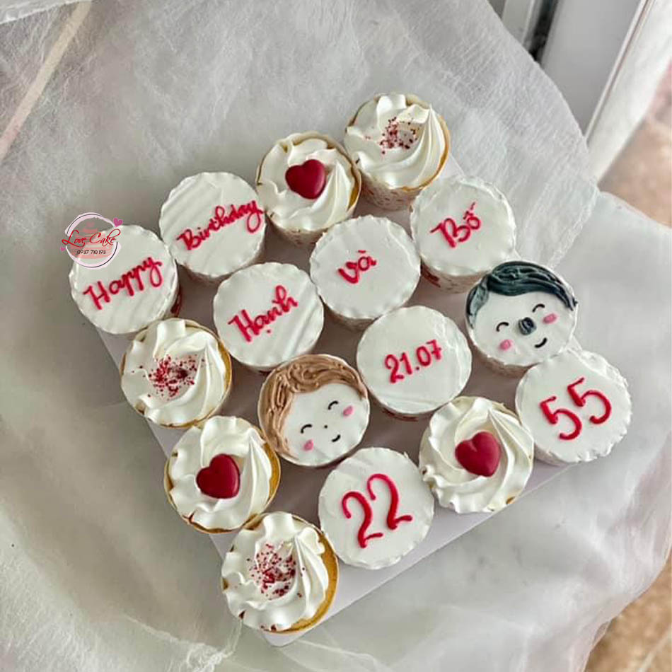 Set 12 Cupcake Minion đáng yêu mừng sinh nhật các bé  Tiny Pretty Cake