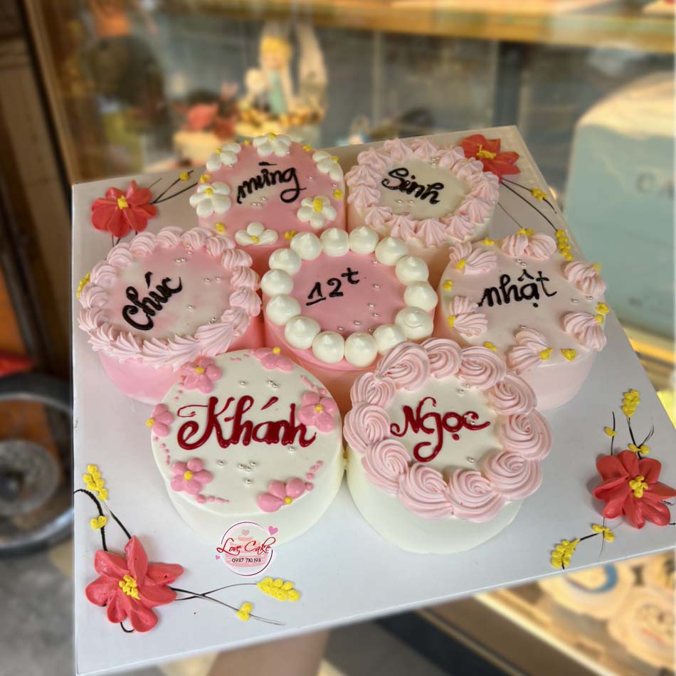 Bánh Sinh Nhật Cupcake - Bánh Kem Cupcake
