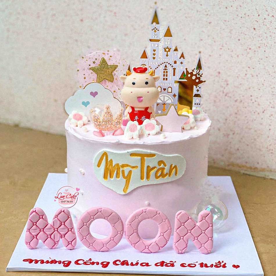 Bánh Sinh Nhật Bé Gái Thỏ Hồng, D622808, Tiệm Bánh Nhà Mint, Việt Nam,  Beloved & Beyond (B&B)