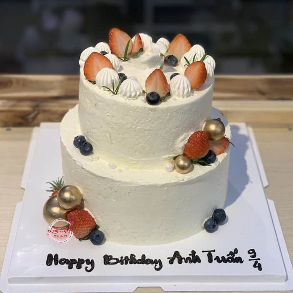 Những mẫu bánh sinh nhật nhiều tầng đẹp dễ thương nhất | Laravan.vn