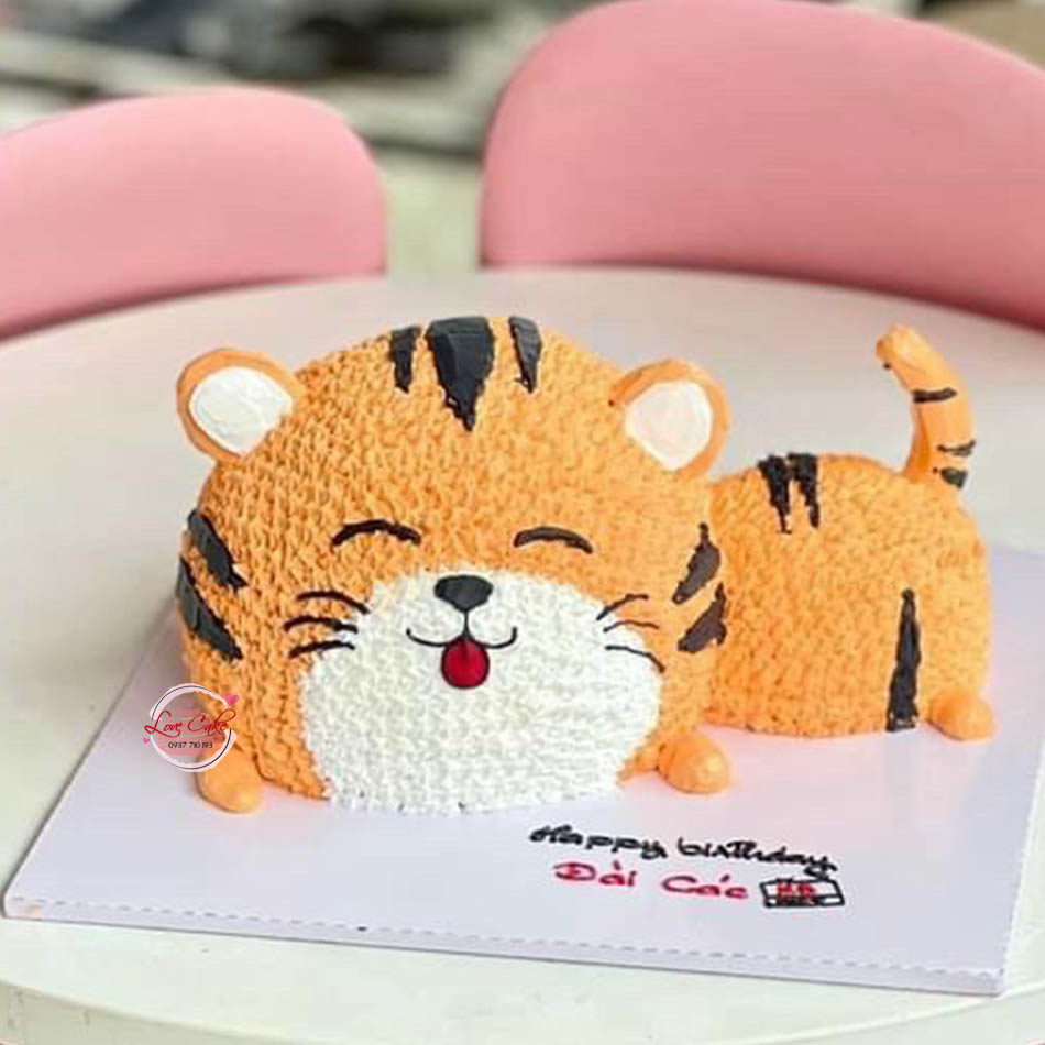 10+ Chiếc bánh sinh nhật hình CON HỔ, CON CỌP đẹp dễ thương nhất tặng người  tuổi dần