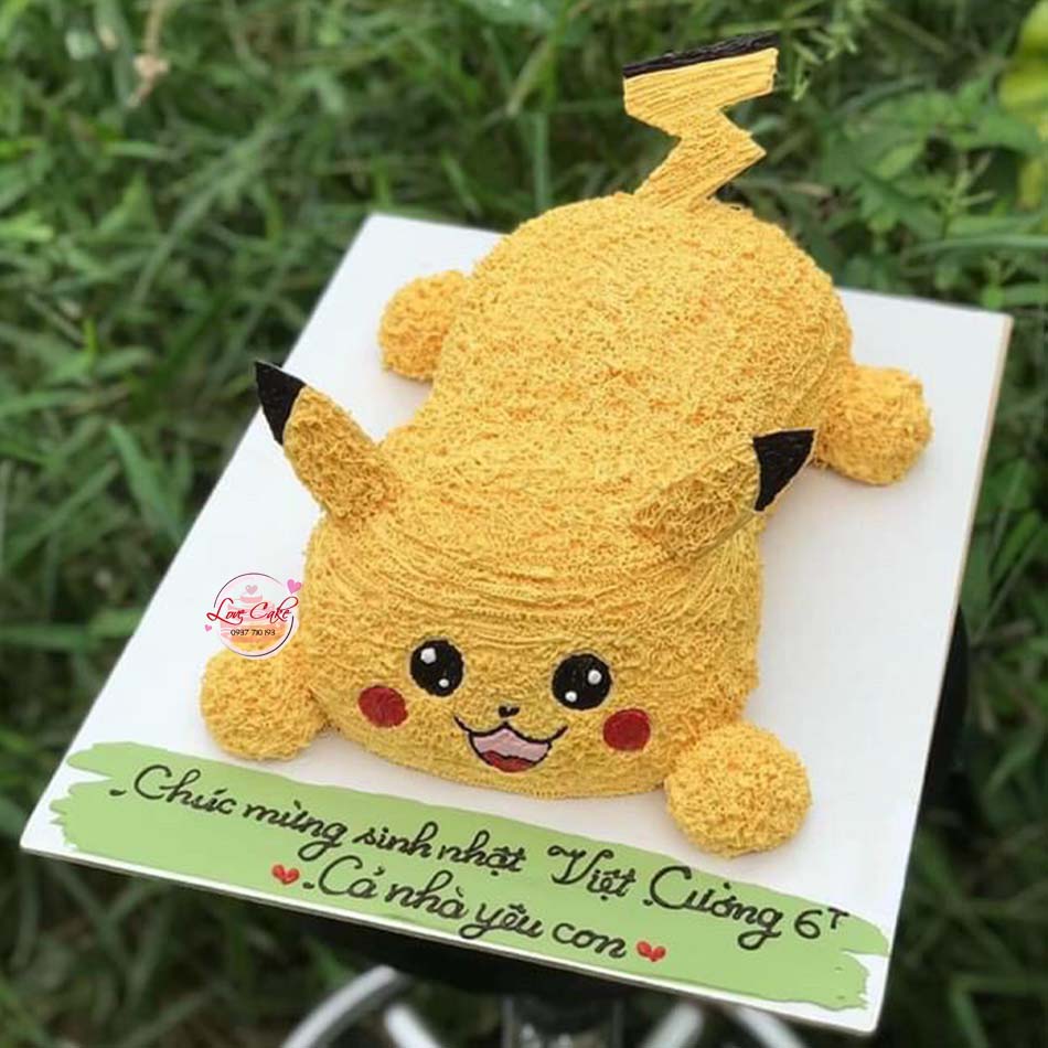 Bánh sinh nhật pikachu