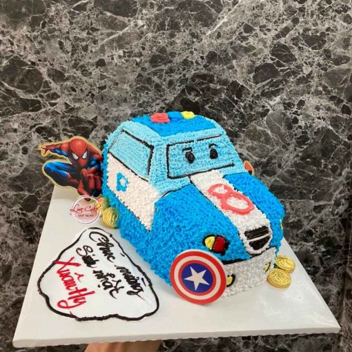 Bánh sinh nhật xe cảnh sát