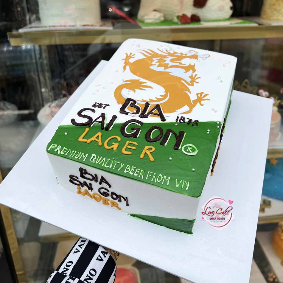 Bánh Kem Thùng Bia Sài Gòn - Giao Tận Nơi HCM