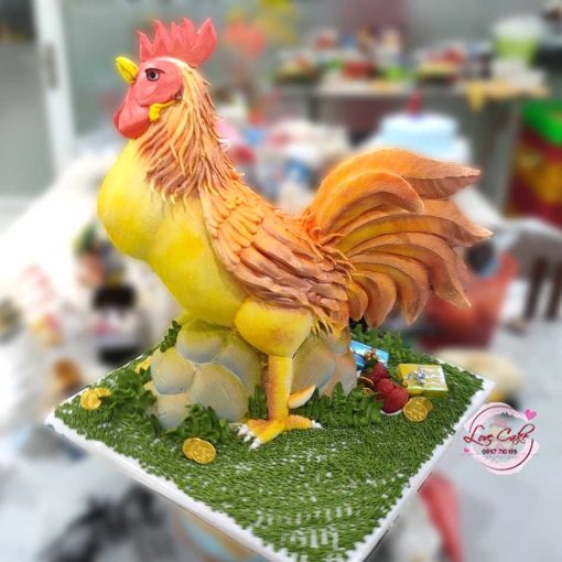 Bánh sinh nhật con gà