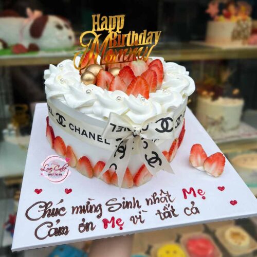 Bánh Kem Dâu Tây Trái Tim