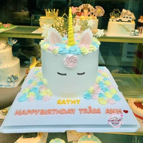 Bánh Kem Ngựa Con 1 Sừng