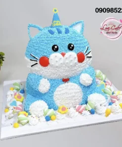 Bánh sinh nhật con mèo cho bé gái